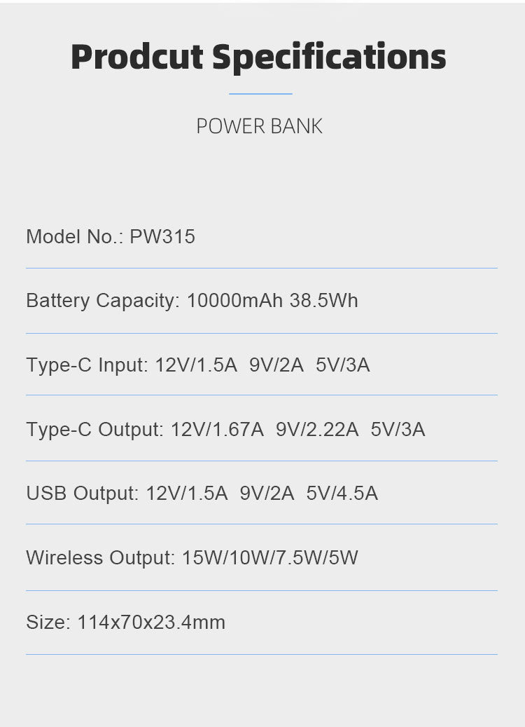 10000mAh Magnetic Wireless Power Bank & PU Leather Wallet – 15W Fast Charging Phone Stand