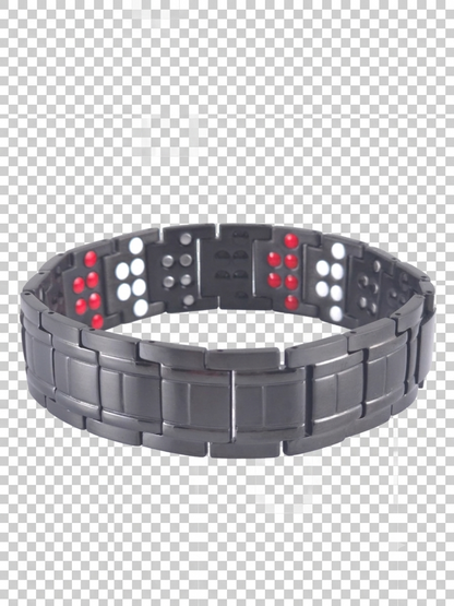 Men's Snake Black Magnetic Bio-Health Bracelet