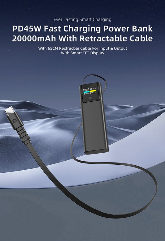 P318 20000mAh 45W power bank — ASC Magnetix