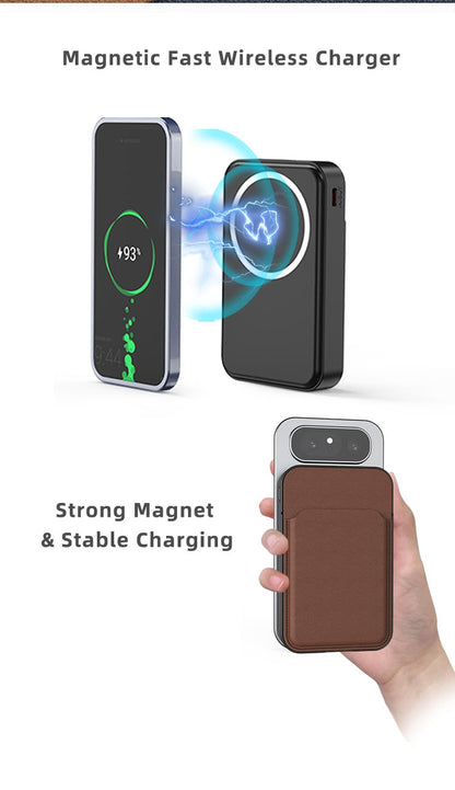 Power bank wallet in hand / travel — ASC Magnetix
