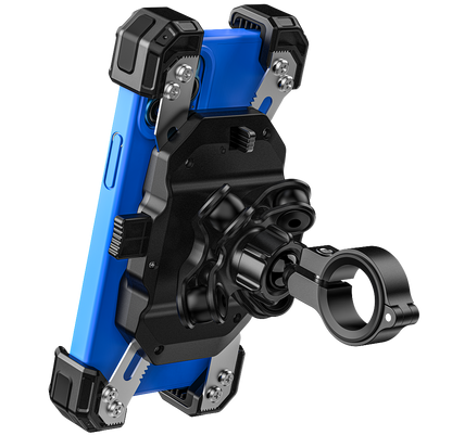 Integrated high-performance vibration dampener and handlebar clasp on M11G2 mount